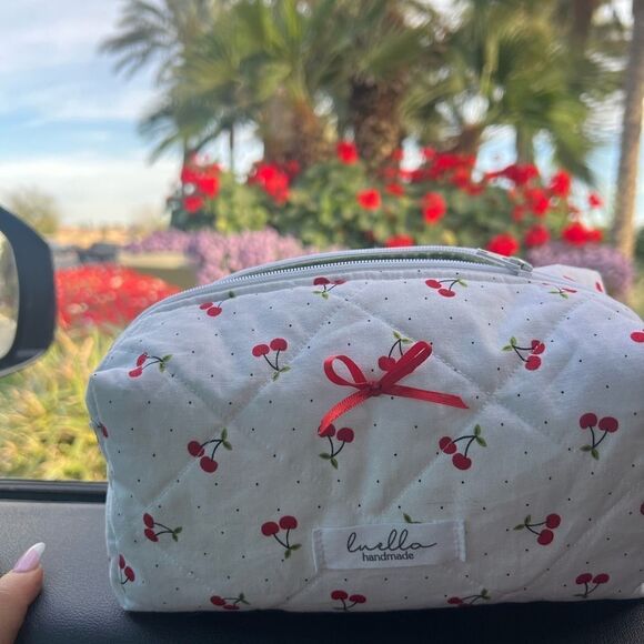 handmade Luella Makeup Bag - Picture 6 of 7